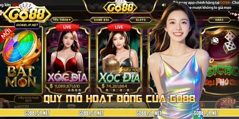 Mạng lưới vận hành của GO88 phủ sóng mạnh mẽ khắp Châu Á